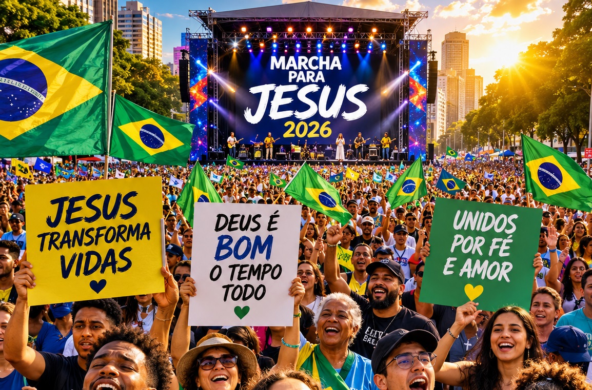 Marcha pra JESUS 2026!